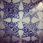 Even the bathrooms are beautiful in Tunisia. This was my favourite mosaic pattern in Tunis and I first saw it in the bathroom of the Dar El Jeld Restaurant. 